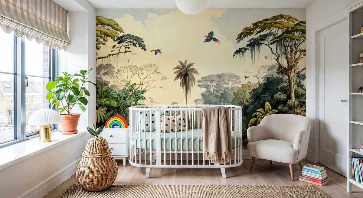 Jungle Islands Mural Wallpaper - room preview 03
