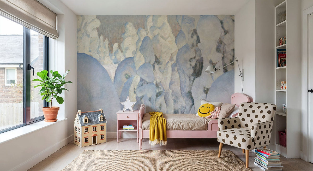 Winter Landscape Mural Wallpaper - room preview 03