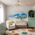 Simple Sea Mural Wallpaper - room preview 03