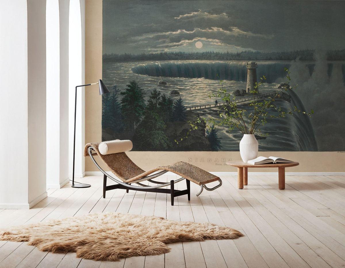 Niagara Falls 1860 Mural Wallpaper - room preview 03