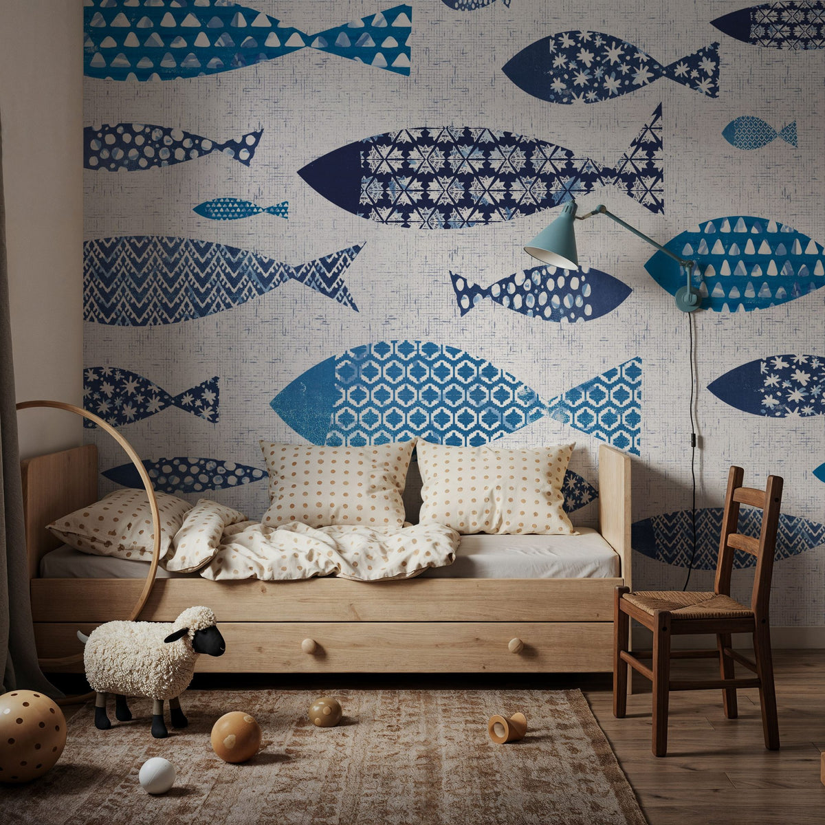 Sunday on the Coast II Mural Wallpaper - room preview 03