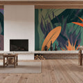 Hawaii Blossom Mural Wallpaper - room preview 03