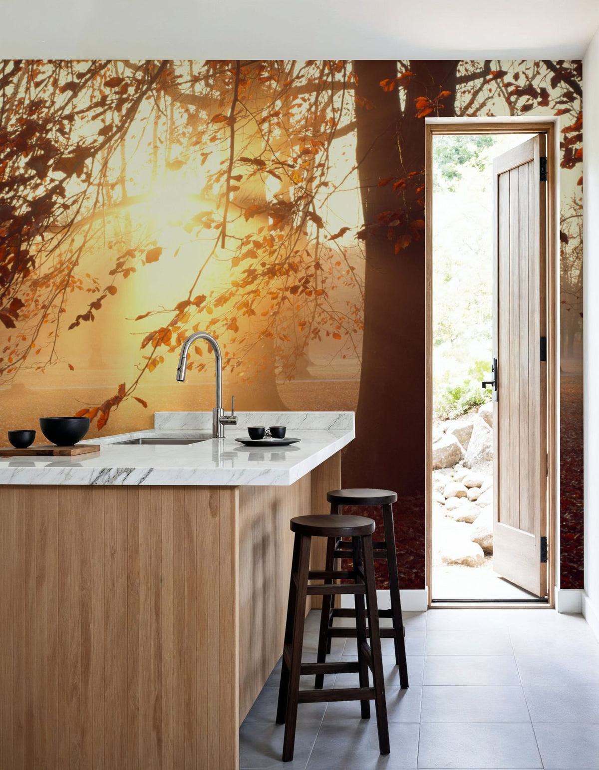 Uplandia Trees Mural Wallpaper - room preview 03