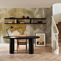 Turquoise Bloom II Mural Wallpaper - room preview 03