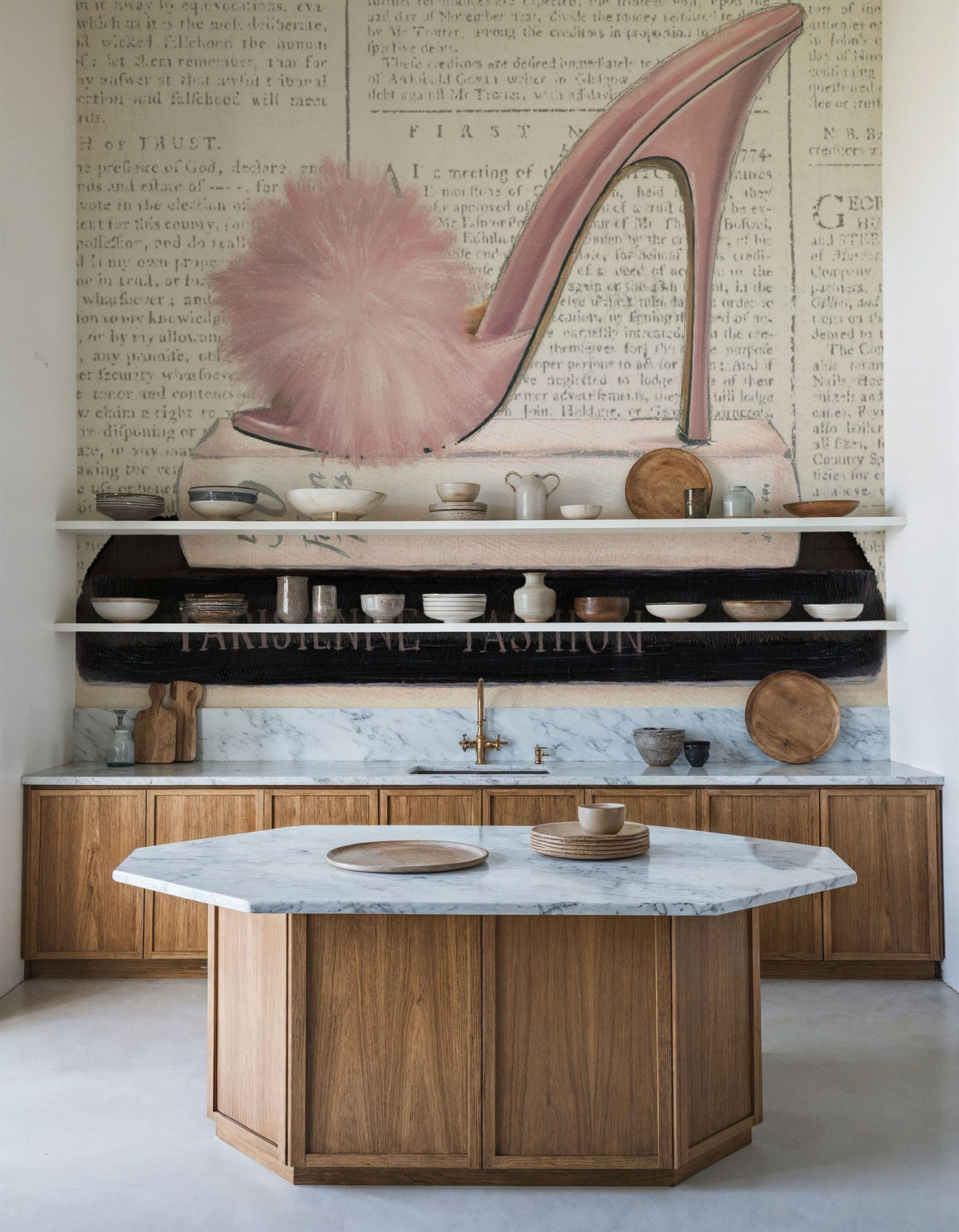 Fashion Magazine II Cover Mural Wallpaper - room preview 03