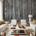 Birch Symphony Mural Wallpaper - room preview 03