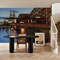 Hohenzollern Bridge Panorama Mural Wallpaper - room preview 03