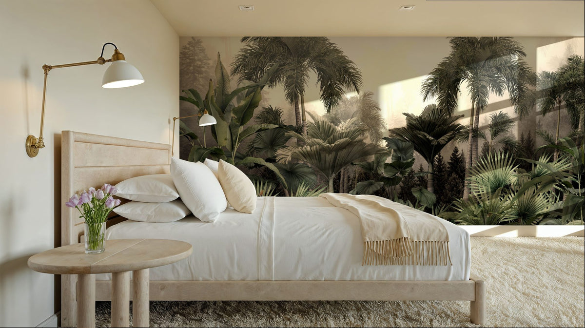 Rain Forest Mural Wallpaper - room preview 03