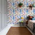 Curly Rainbows Mural Wallpaper - room preview 03