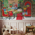 Main Street Christmas IV Mural Wallpaper - room preview 03