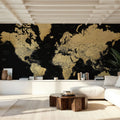 World Map Cities - Eleni Mural Wallpaper - room preview 03