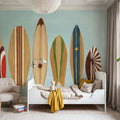 Surfs Up Mural Wallpaper - room preview 03