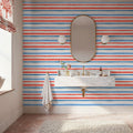 Seafood Shanty White VII Mural Wallpaper - room preview 03