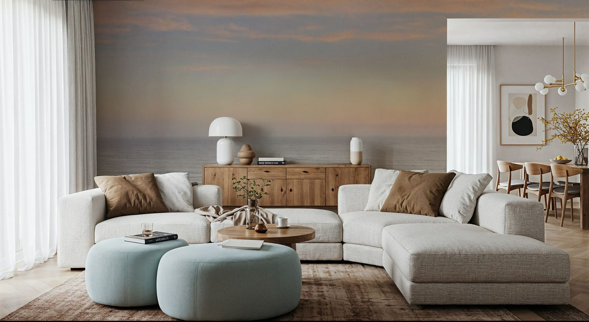 Sunset on Redwoods Coast I Mural Wallpaper - room preview 03