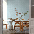 Ocean Dreams Blue Mural Wallpaper - room preview 03