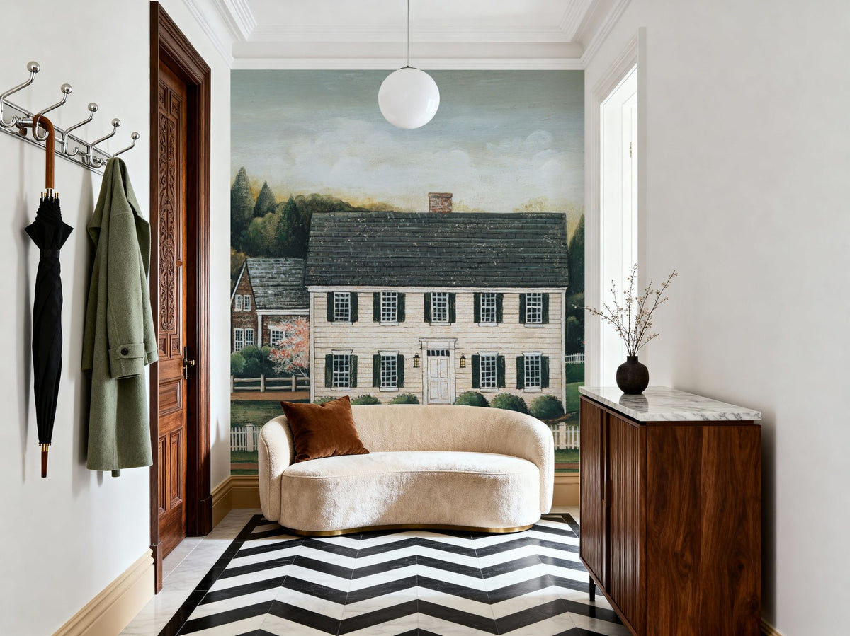 Main Street I Mural Wallpaper - room preview 03