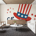 Stars and Stripes III Liberty Mural Wallpaper - room preview 03