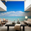 Tropical Beach, Bora Bora Mural Wallpaper - room preview 03