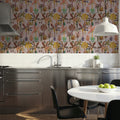 Statement Palms Petite, Light Pink Mural Wallpaper - room preview 03