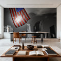Downtown Mural Wallpaper - room preview 03