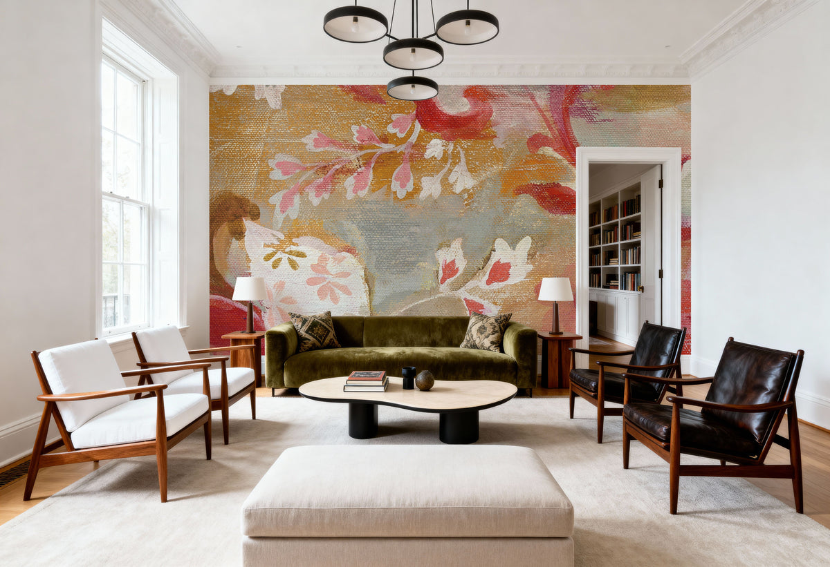 Gypsy Dream Crop I Mural Wallpaper - room preview 03
