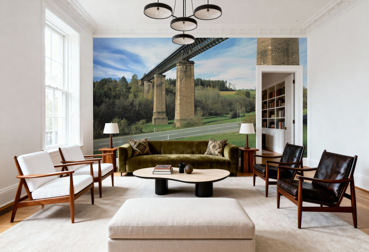 Heritage Viaduct Mural Wallpaper - room preview 03