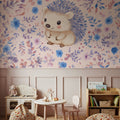 Hedgehog Hope Mural Wallpaper - room preview 03