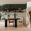 Wooden Skis Mural Wallpaper - room preview 03