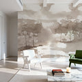 Sepia Trees Mural Wallpaper - room preview 03