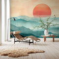 Mythical Mountains Mural Wallpaper - room preview 03