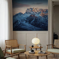 Sunlit Mountain Mural Wallpaper - room preview 03