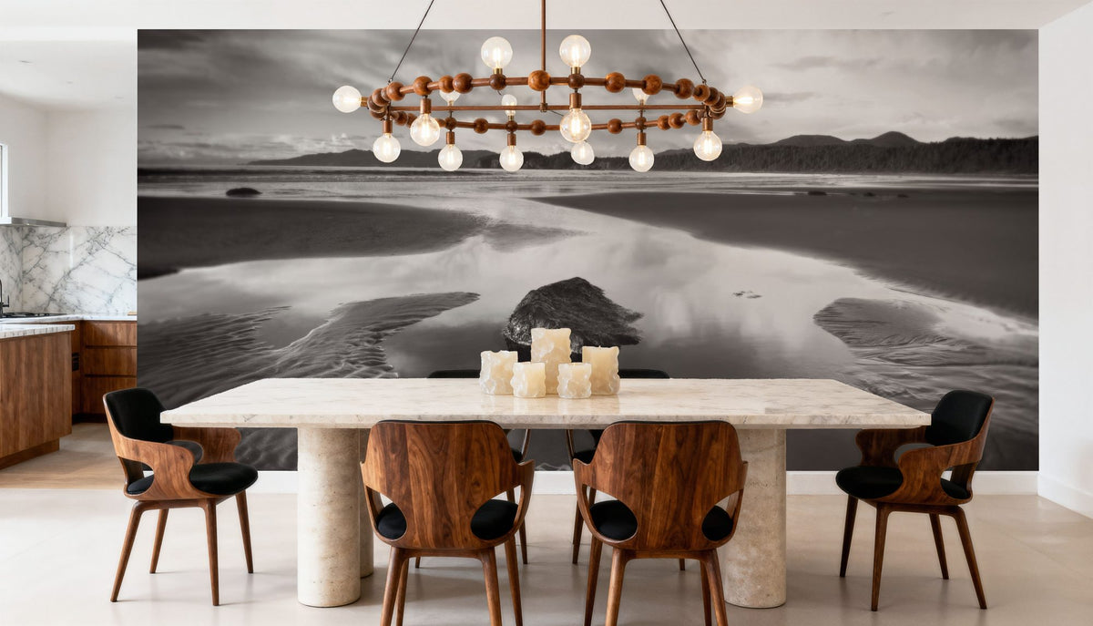 Clearing Storm on Washington Coast II Mural Wallpaper - room preview 03