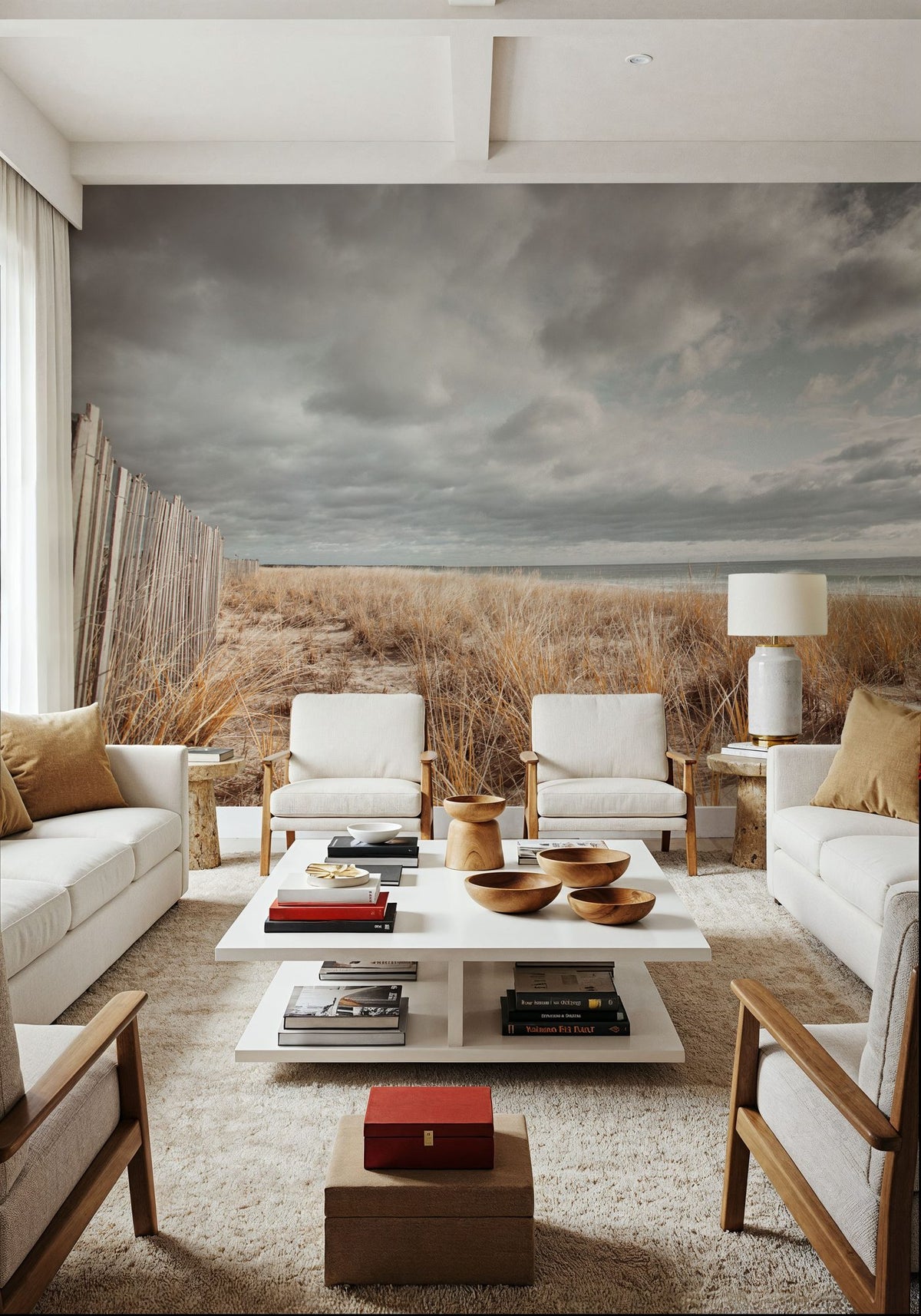 Atlantic Coast Mural Wallpaper - room preview 03