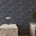 Ocean Miracles, Blue Green Mural Wallpaper - room preview 03