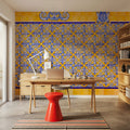 Valencia Tiled Wall Mural Wallpaper - room preview 03