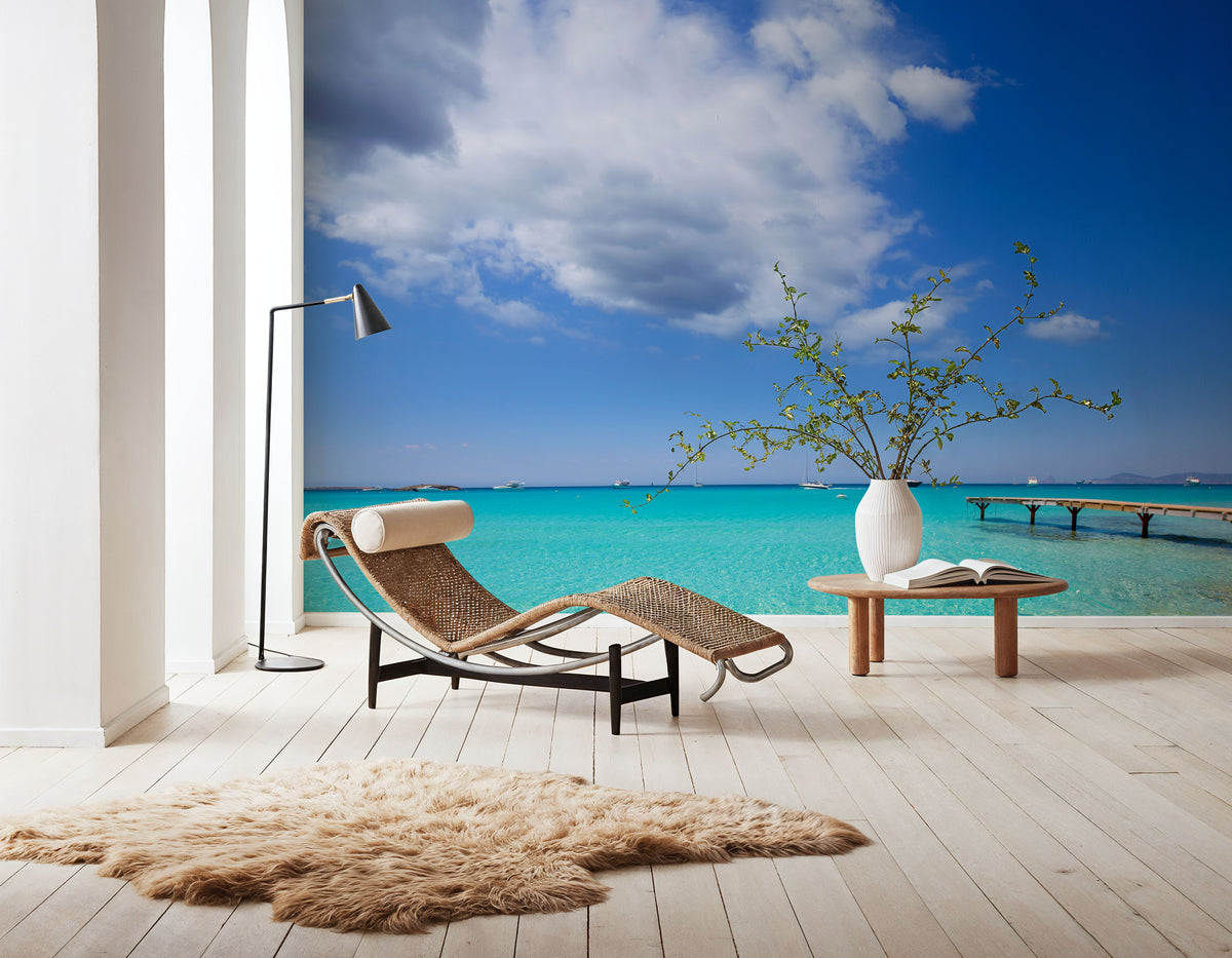 Windsurf Ready Mural Wallpaper - room preview 03
