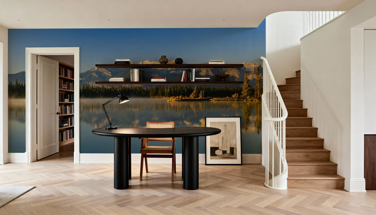 Chief Hector Lake Mural Wallpaper - room preview 03