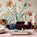 Wildflower in the Wild Mural Wallpaper - room preview 03