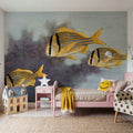 Pork Fish Mural Wallpaper - room preview 03