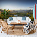 Austrian Sunrise Mural Wallpaper - room preview 03