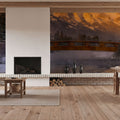 Creek Bridge Mural Wallpaper - room preview 03