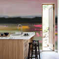 Magenta Meadows Mural Wallpaper - room preview 03