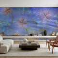 Blue Sea Blossoms Mural Wallpaper - room preview 03