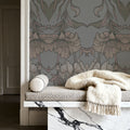 Flower Mirrors Mural Wallpaper - room preview 03