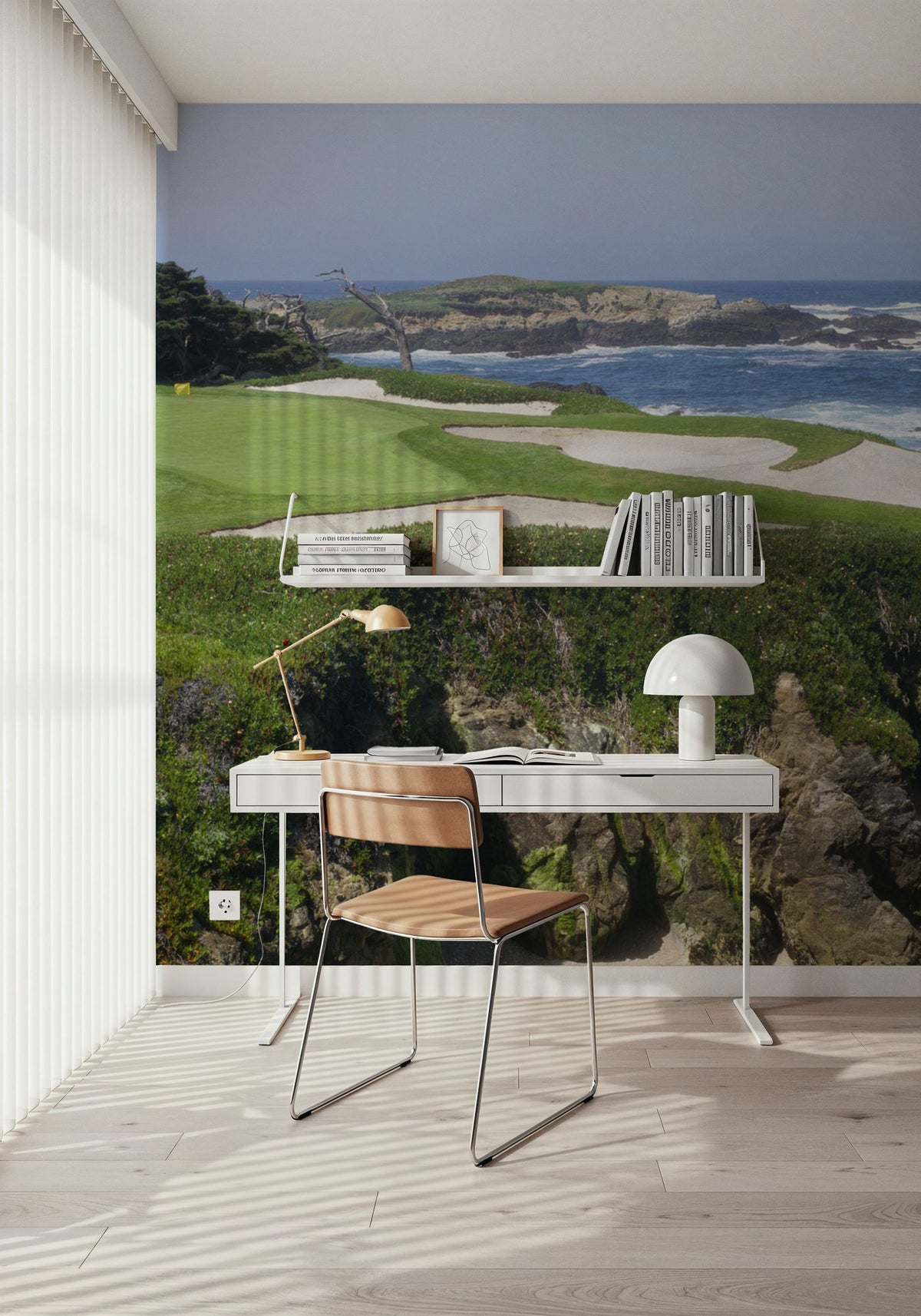 Coastal Links Mural Wallpaper - room preview 03
