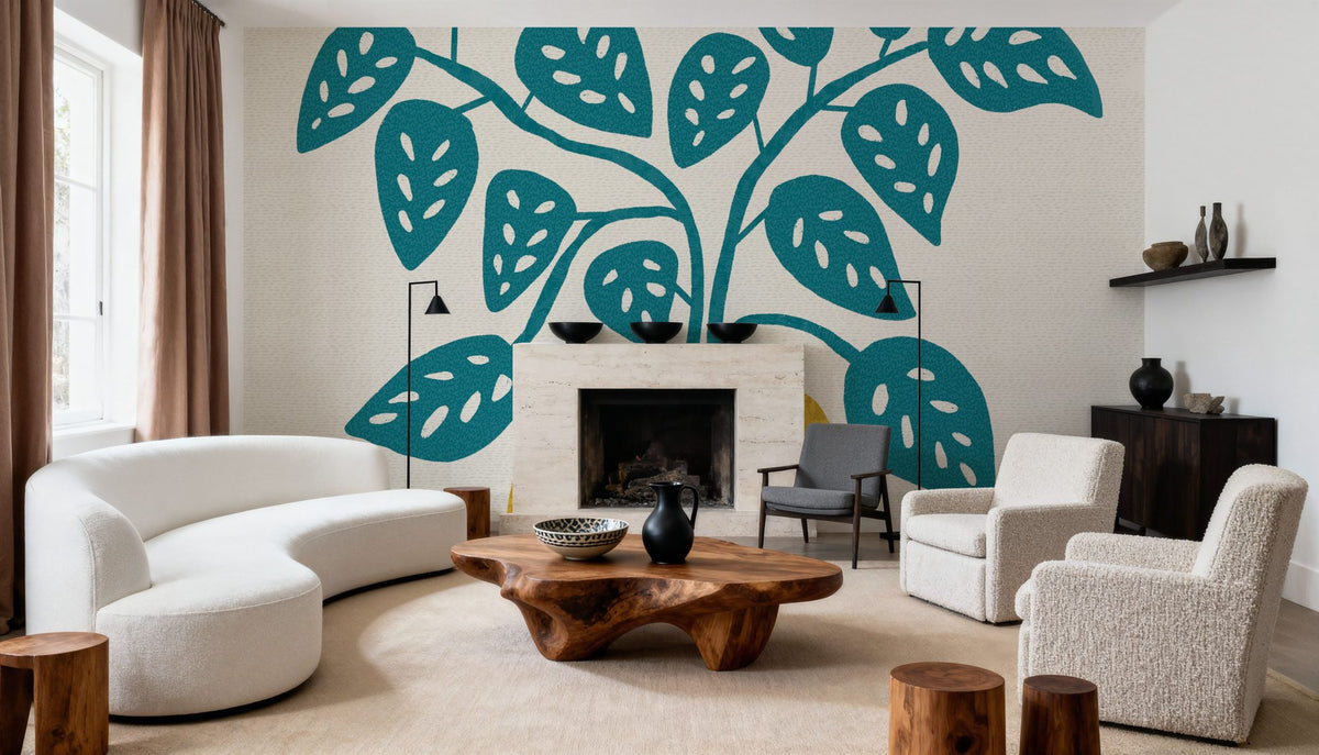 Potted Plant IX Mural Wallpaper - room preview 03