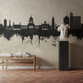 Havana Cuba Skyline Concrete Mural Wallpaper - room preview 03