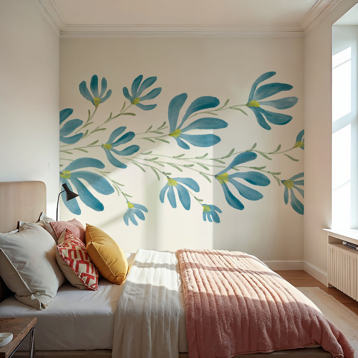 Pretty Blooms III Mural Wallpaper - room preview 03