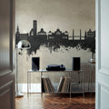 Torquay England Skyline Concrete Mural Wallpaper - room preview 03