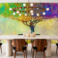 Rainbow Canopy Mural Wallpaper - room preview 03